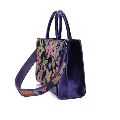 Women Shiny Sequins Pattern Handbag Crossbody Shoulder Bag Dinner Party Weddings