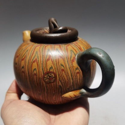 Vintage Chinese Yixing Purple Clay Teapot Zisha Ceremony Teaware Collection Rare