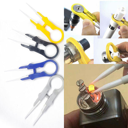 Multifunctional Steam Industrial Precision Ceramic Tweezers DIY Repair T-ca