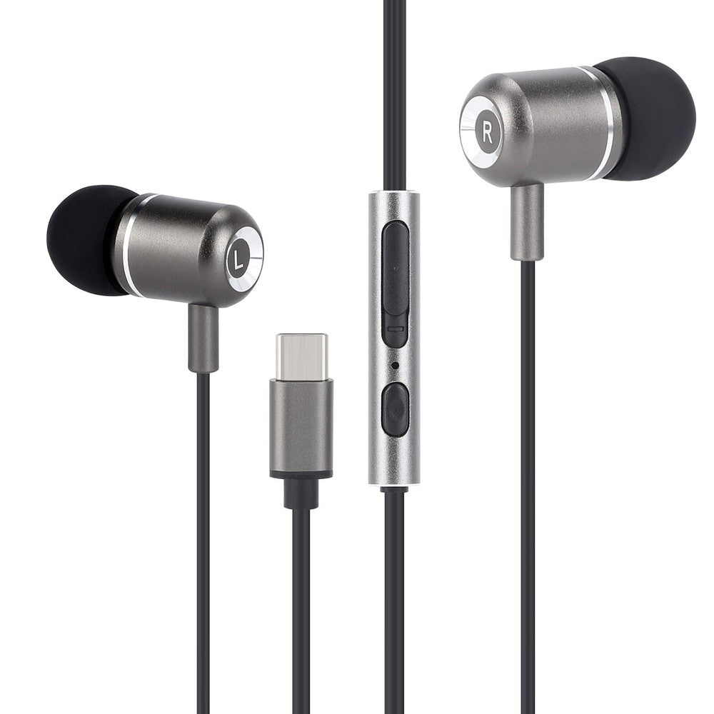 TRON Wired Earbuds with Mic & Volume Control, Noise-Isolating In-Ear Headphone