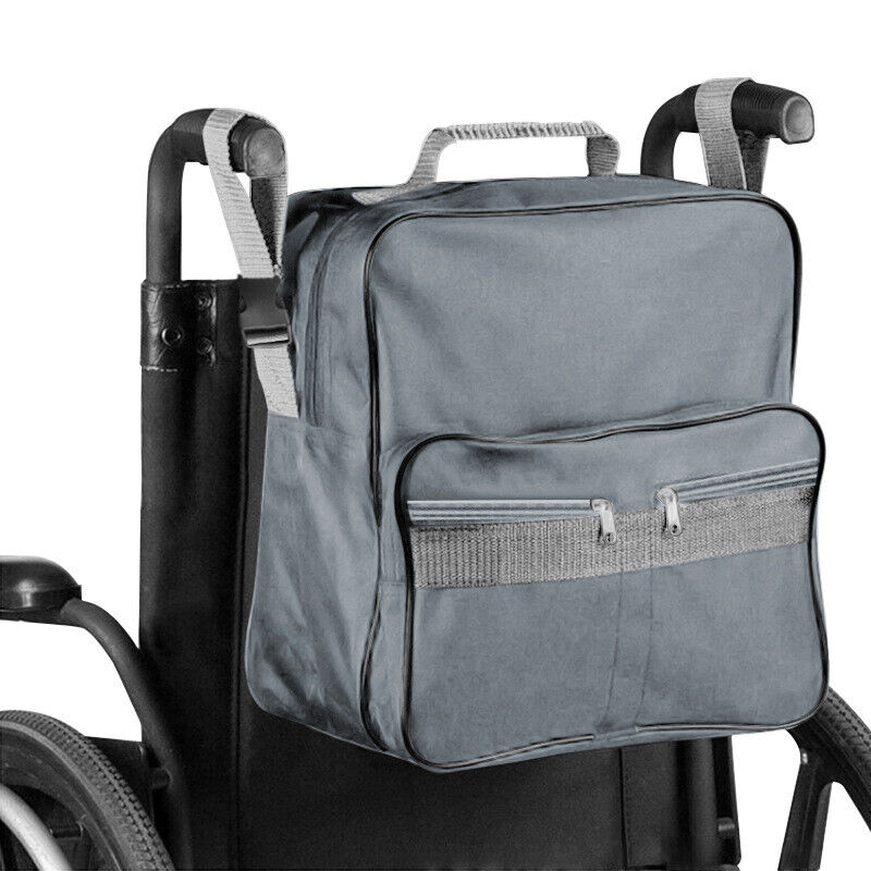 Mobility Scooter Wheelchair Shopping Bag Large Waterproof Armrest Storage Carry