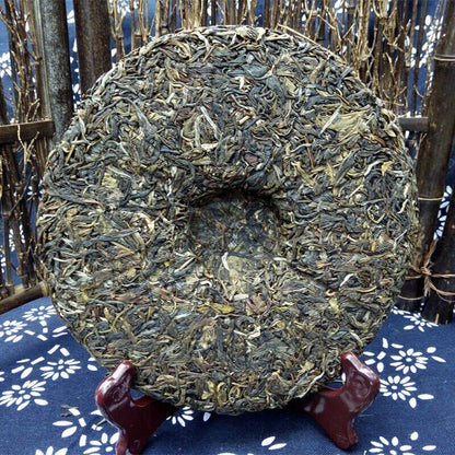 2008 Puer Tea 357g Menghai Ban Zhang King Banzhang Old Tree Raw Pu-erh Sheng