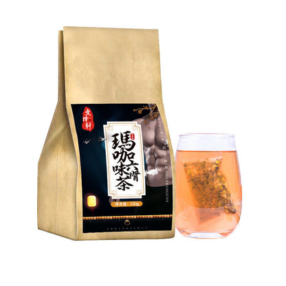 150g Natural Herbal Health Tea Organic Maca Goji Huangjing Healthy Drink 玛卡六味肾茶