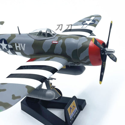 1:72 American P47d Fighter Ace Seat Aircraft Model Decoration
