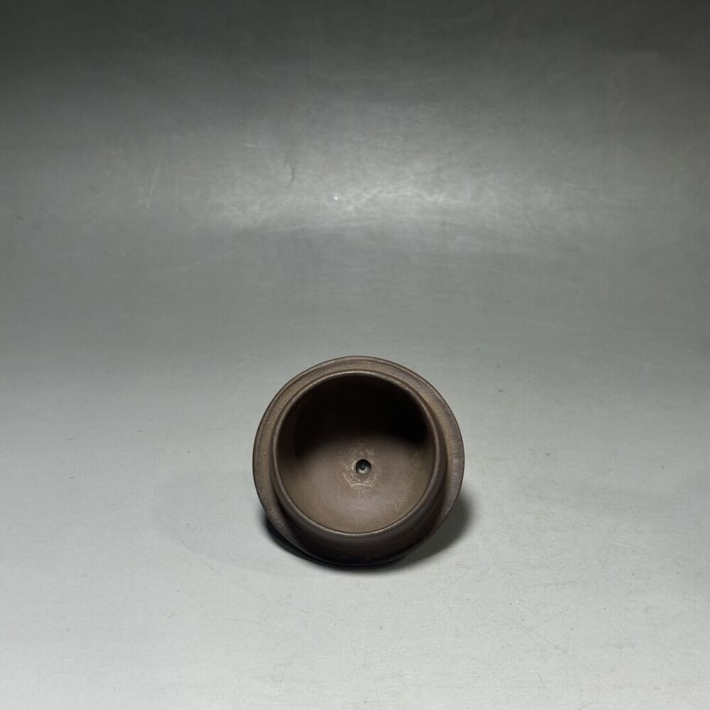vintage chinese yixing purple clay teapot zisha ceremony carving Collectible art