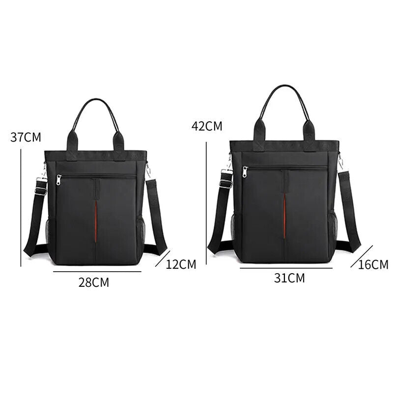 Men Shoulder Messenger Bag Material Tote Multi-function Handbag