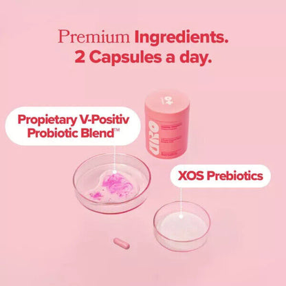 O Positiv URO Vaginal Probiotic Vegan Capsules - 60ct