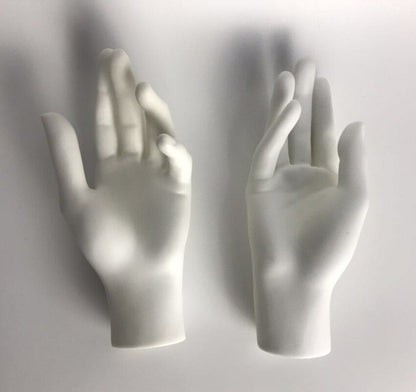 Hand Mannequin Female Arm Display Base Gloves Jewelry Models 21cm Plastic 1 Pair