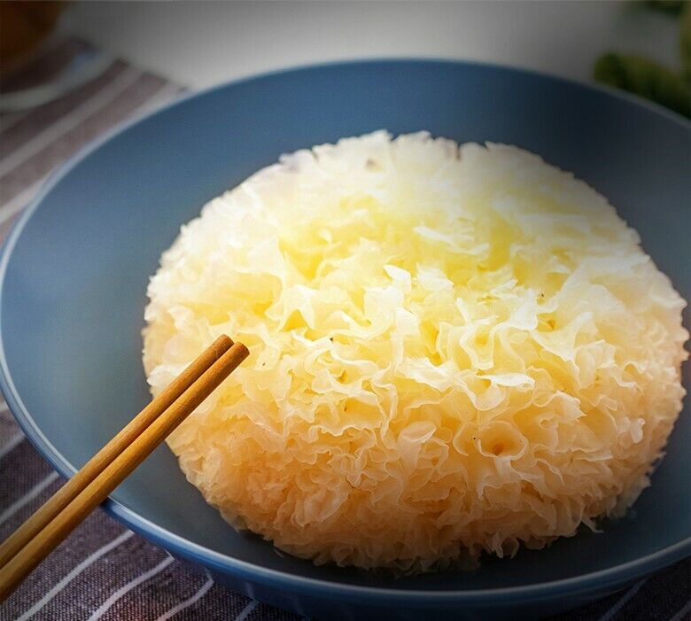 Bai Mu Er Tremella Fuciformis Silver Ear Mushroom White Snow Fungus