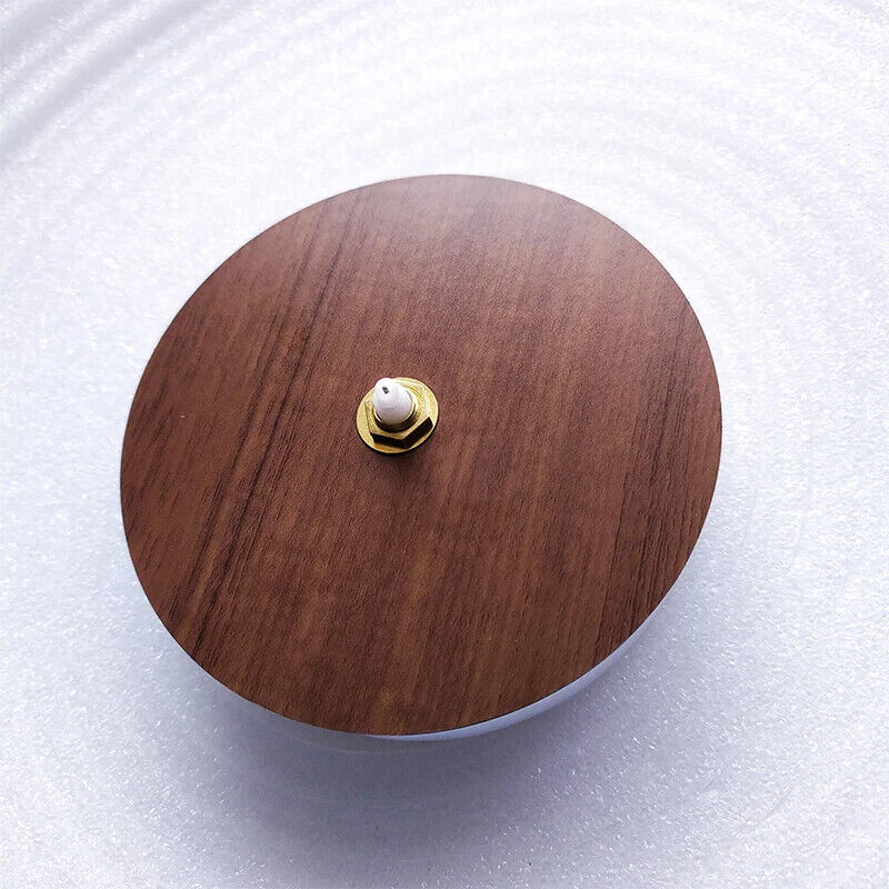DIY Wall Clocks Wooden Round Plastic Cover Sweep Movement Gold Long Hands 10x1cm