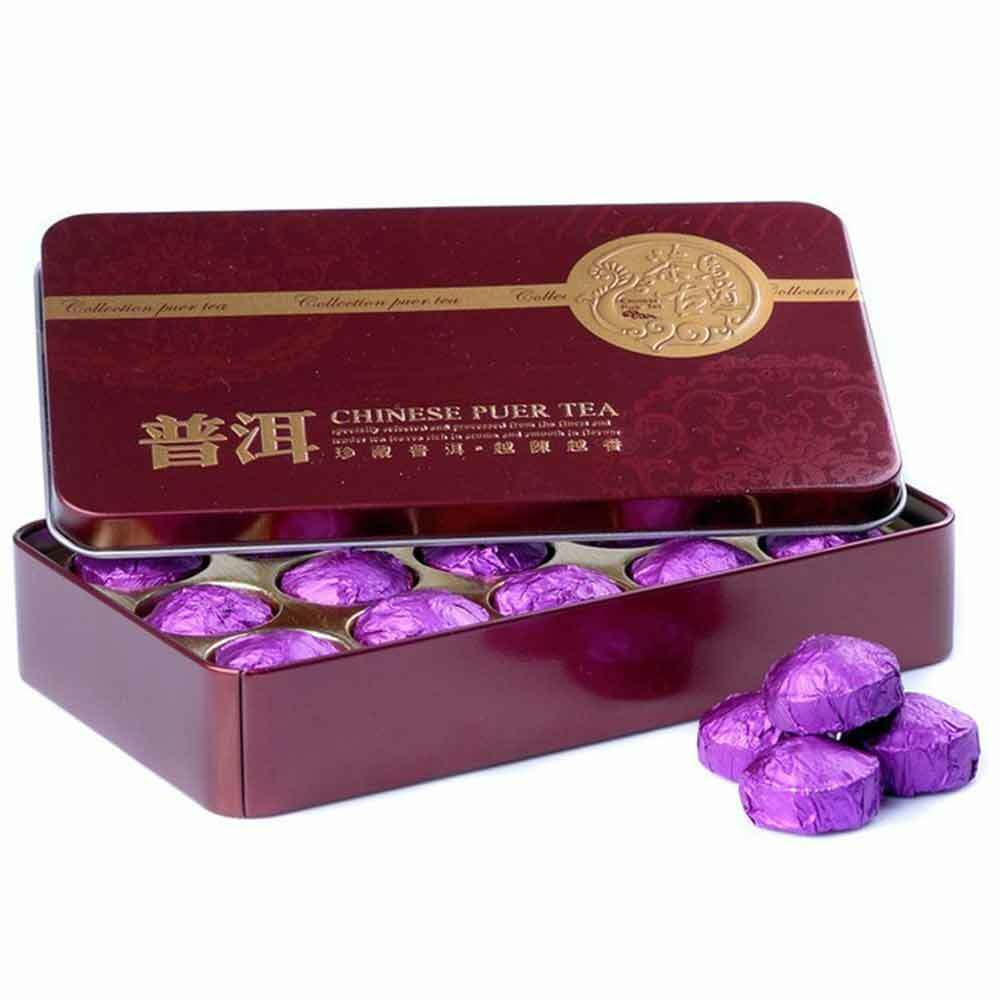 Delicate Box Pack Shu Puerh Tea Health Care 75g Jasmine Mini Tuocha Ripe Puer-