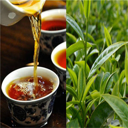 357g Puerh Tea Iceland Ripe Tea Cake Yunnan Pu'er Tea Cake