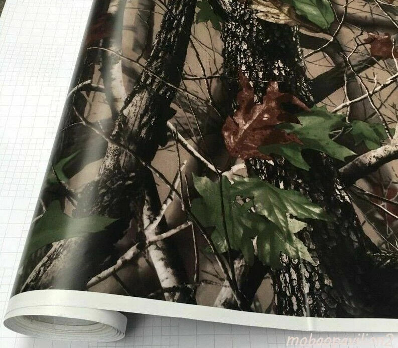 Real Camo Tree Vinyl Car Wrap PVC Adhesive Real Tree Camouflage Film For Truck