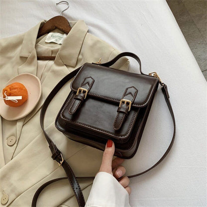 Female Tote Mini Bag PU Leather Women's Handbag Ladies Shoulder Bag