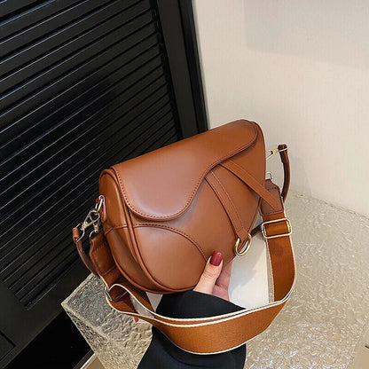 Women's Saddle Bag Purses and Handbag Black Shopper Shoulder Bag