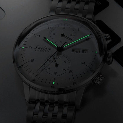 Automatic Men's Mechanical Luxury Watch Buisness 3atm Hour Date Month Multi Dial