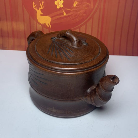 Vintage Chinese Yixing Purple Clay Teapot Zisha Ceremony Teaware Collection Rare