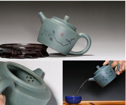 Chinese Yixing Zisha Clay Handmade Exquisite Teapot #8630250111