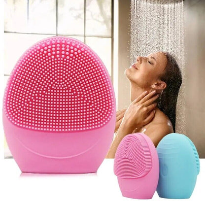 Limpiador de Poros Recargable Suave y Potente Silicon Esponja Sonica Para Piel