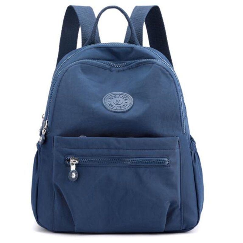Women Waterproof Nylon Backpack Shoulder Bag Multi-functional Travel School Bags