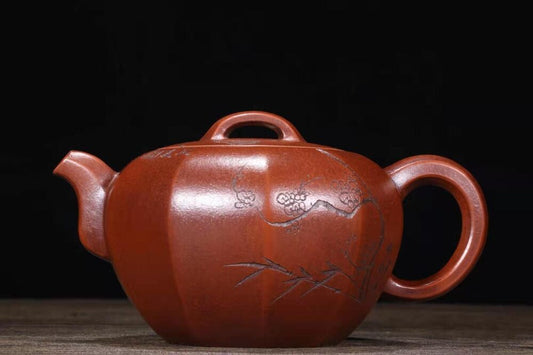 Chinese Yixing Zisha Clay Handmade Kung Fu Tea Exquisite Teapot 品名:紫砂壶