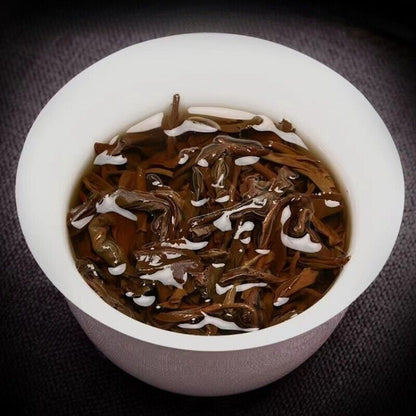 357g Yunnan Qizi Pu'er Cake Tea 2001 Banzhang Old Pu-erh Raw Tea Sheng Puerh Tea