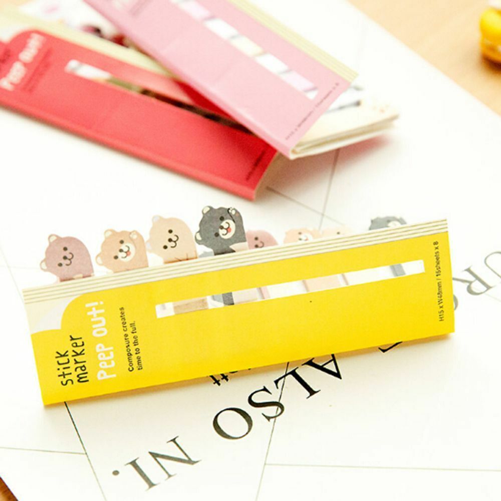 Sticky Notes 1PCS Cute Kawaii Cartoon Animals Cat Panda Dog Memo Pad Notebook