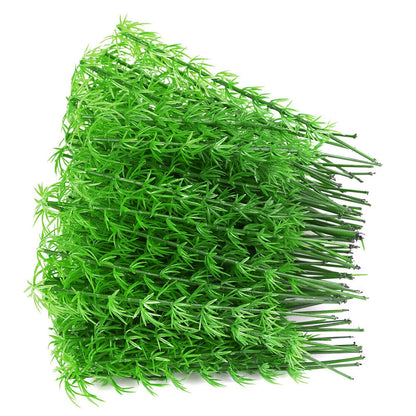 Miniature Bamboo Tree Model 50Pcs Plastic Landscape Sand Table Toy Decor 10~15cm