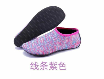 Water Shoes Diving Beach Anti-scratch 3XS-3XL Rubber Seaside Footwear Slip-on