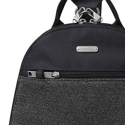 Baggallini Womens Anti Theft Convertible One Size, Steel Blue Antitheft