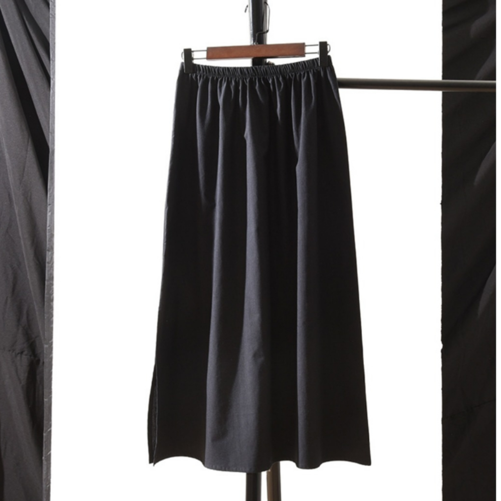 Women Slips Cotton Skirt Midi Petticoat Slips Underskirt Short Casual Retro