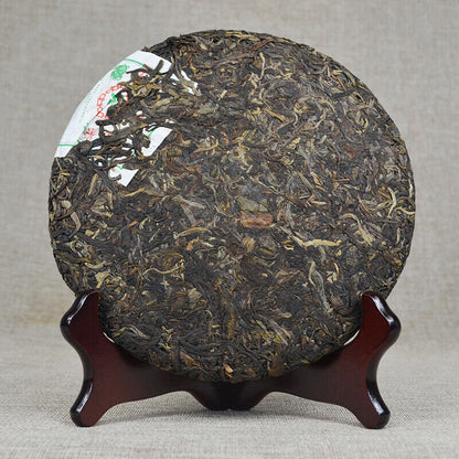 ChinaTea Zodiac Pig Pu'er Tea Raw 357g Menghai Big Leaf Green Cake Shen Tea