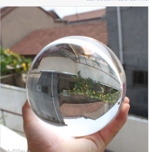 100MM TO 200mm The Size New Round Glass Crystal Ball Sphere Buyers Select
