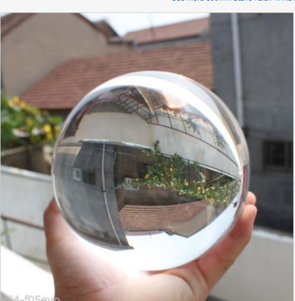 100MM TO 200mm The Size New Round Glass Crystal Ball Sphere Buyers Select