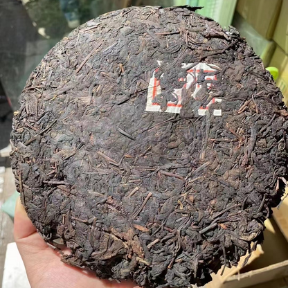 357g Yunnan Old Pu-erh Ripe Tea Cake 1930 Aged Ripe Pu'er Tea Premium Puerh Tea