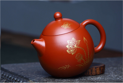 Chinese Yixing Zisha Clay Handmade Exquisite Teapot #8735520