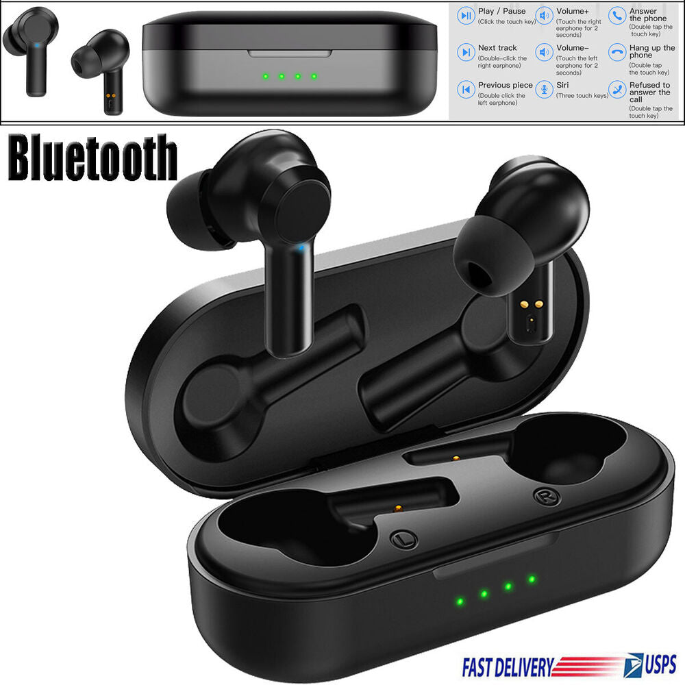 Wireless Bluetooth Headphones Earbuds For Apple iPhone 11 12 13 14 15 Pro Max XR