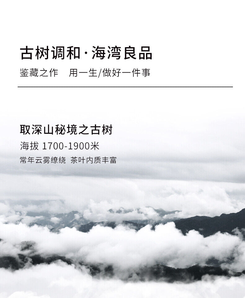 Liang Zai Pin * 2013 Yunnan Pu'er Haiwan Old Comrade Old Tree Raw Puerh Tea 400g