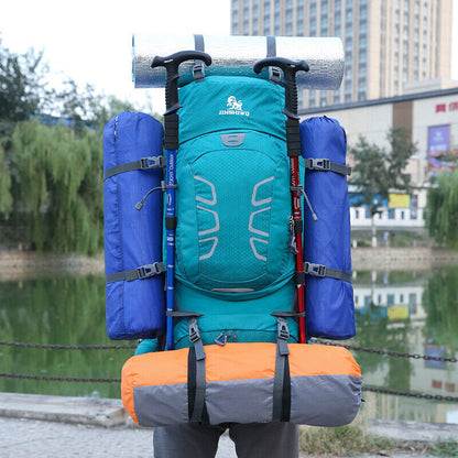 60L Climbing Hiking Backpack Women&Men Bag Backpack Sport Travel Bags