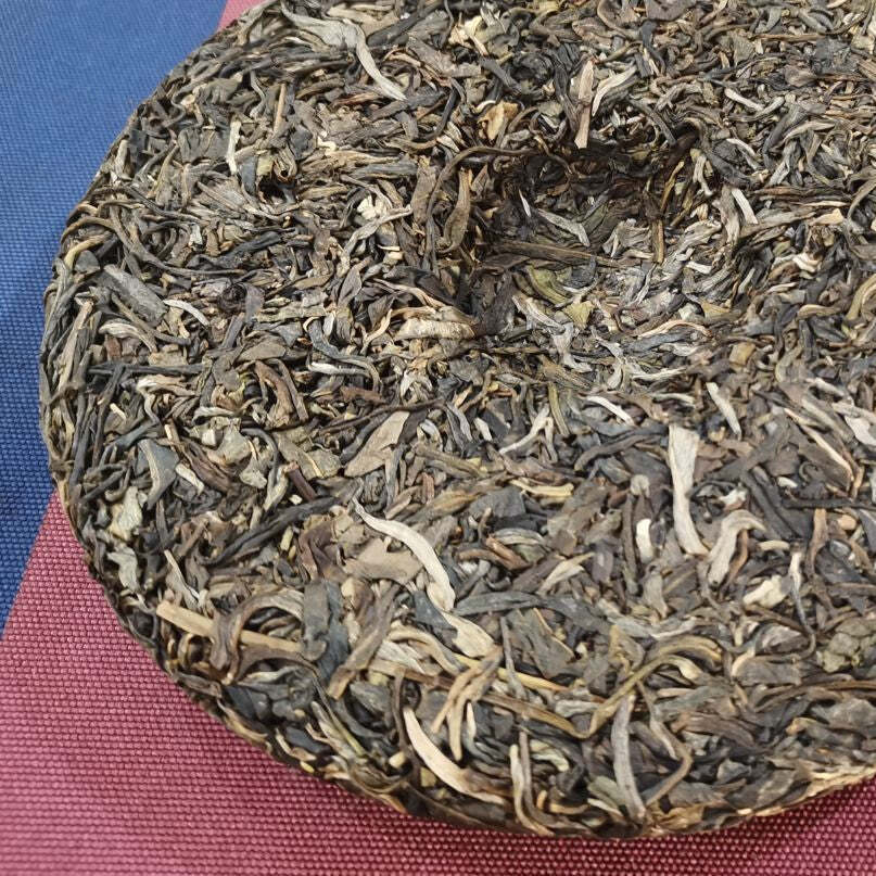 357g Yunnan Pu-erh Tea Cake Ancient Tree Puerh Cooked Raw Tea Chinese Pu'er Tea