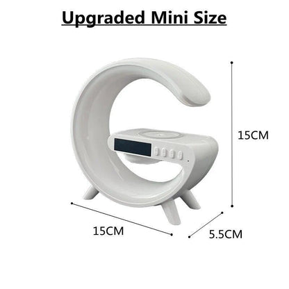 Multifunctional Mini Speaker: Wireless Charging, RGB Night Light, Super Snazzy!