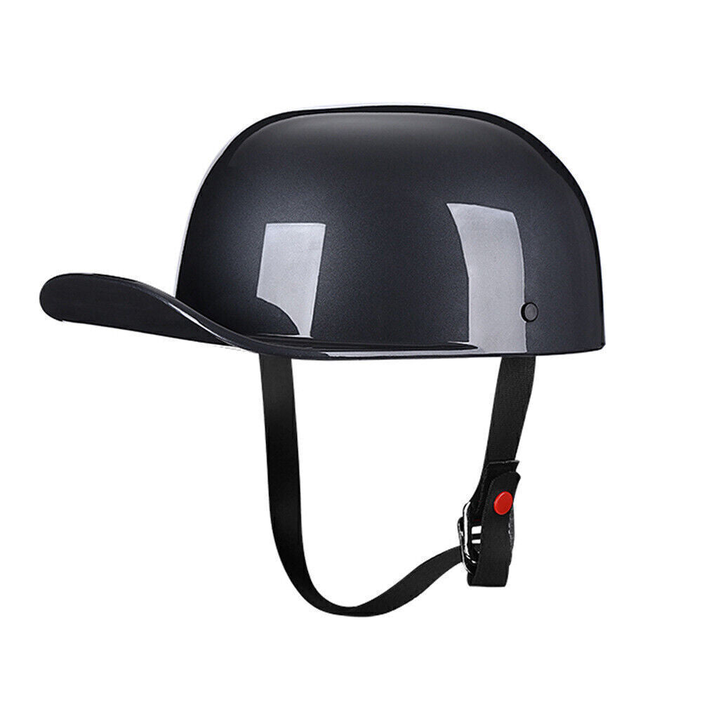 Cruising Vintage Helmet Motorcycle Scooter Skateboard Helmet - Baseball Cap DOT