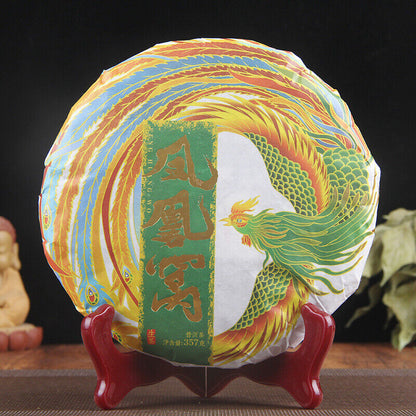 357g High Quality Pu'er Tea Organic Puerh Tea Green Tea Health Care 凤凰窝普洱茶