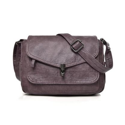 Women Soft LEATHER Shoulder Bag Casual Crossbody Handbag Vintage Tote