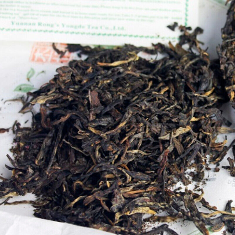 400g Tea Cake Rongshi Yunnan Puerh Mengku Muyechun Ancient Tree Puerh Tea