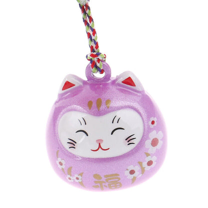 Cartoon Japan Lucky Cat Keychain Maneki Neko Trinkets Car Bag Pendant Key RiPkj