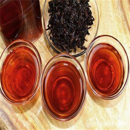 357g Puerh Tea Dry Storage Ripe Tea Menghai Palace Zhen Yunnan Seven Seed Cake