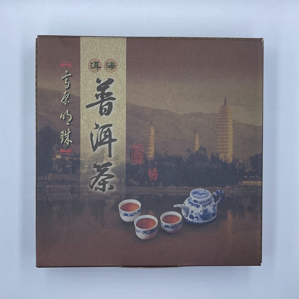 Pu-erh tea,2001,馬久邑 神駒 Ma Jiuyi Divine Horse,357g,Cooked
