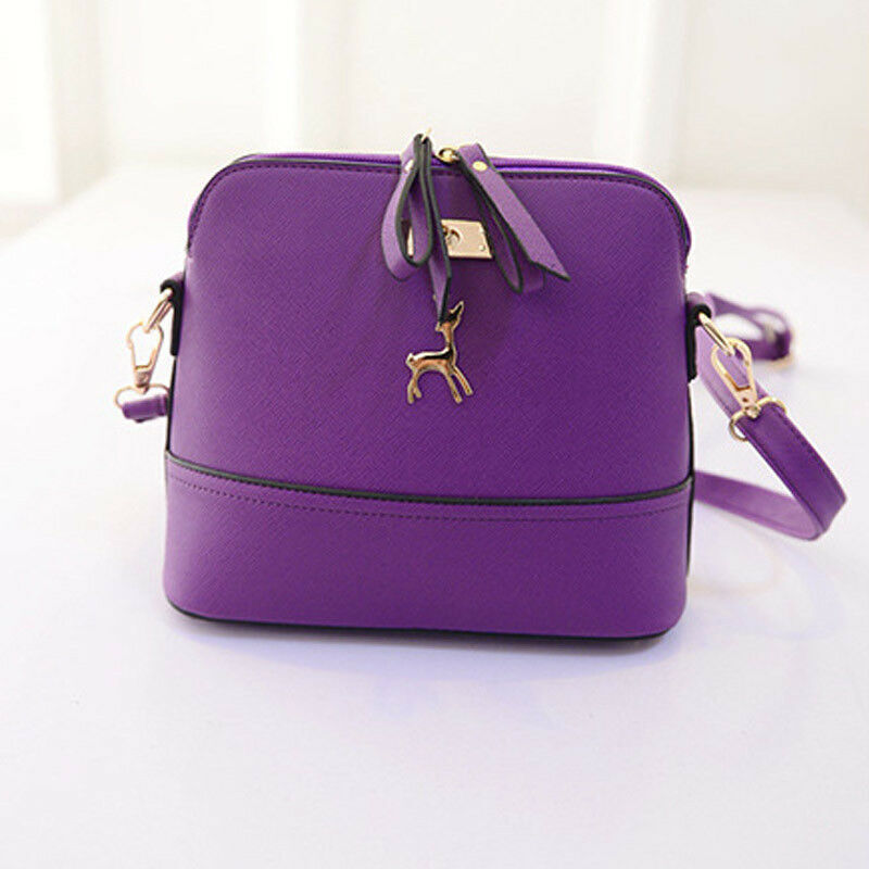 New Women's PU Leather Shoulder Bag Tote Purse Handbag Messenger Crossbody Purse