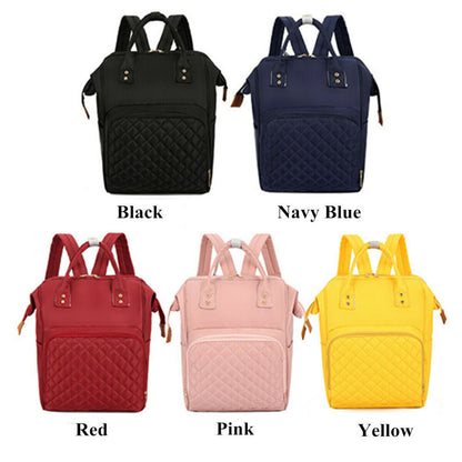 New Women's Mummy Nappy Diaper Bag Large Capacity Baby Travel Backpack Tote Bag